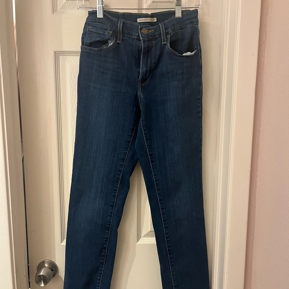 Levi's Blue Skinny Jeans with Classic Style